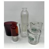 Vintage Glass Kitchenware Assortment 4ï¿½-9ï¿½ height