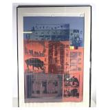 Carl Beam Signed Neo-Glypho Art Print 1983