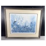 Signed Bird Lithograph C. McClung