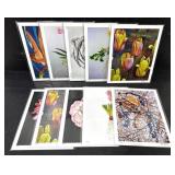 Botanical Art Print Set of 10 Jennifer Lis 8x10