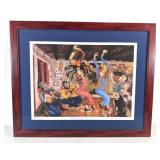 Roland Van Loon Flaminco El Farol Signed Print