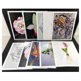Botanical Art Print Set of 10 Jennifer Lis 11x14