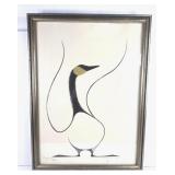 Benjamin Chee Chee Signed Goose Art Print
