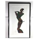 Charles Bibbs Signed Art Print Ebony Series