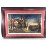 Terry Redlin Signed Autumn Evening Art Print
