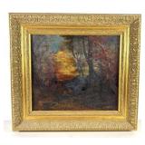 Douglas A. Teed Signed Landscape Oil On Canvas