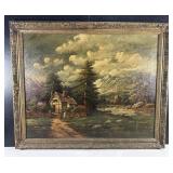 Thomas Manning Moore Oil On Canvas