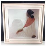 Ozz Franca Navajo Meditating Art Print