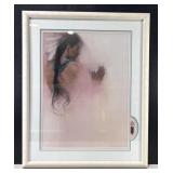 Ozz Franca Signed Turquoise Necklace Litho Print