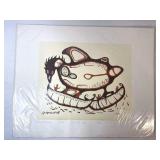 B. Deling Manitou Bird Canadian Native Serigraph