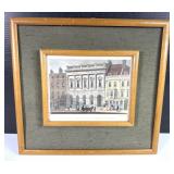 1840 Engraving Arthur's Club House Shepherd Tingle