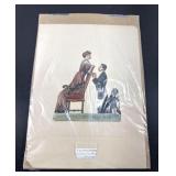 James Montgomery Flagg Color Litho Print