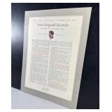 John F. Kennedy Inaugural Address Print
