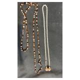 Beaded wrap necklaces 30-60"