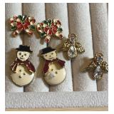 Christmas pierced  earrings