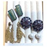 Clip on earrings