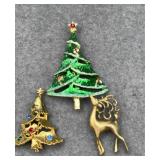 Vintage Holiday pins