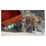 Broken pieces collection w/red box