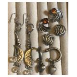Pierced earrings, hoops, studs & more