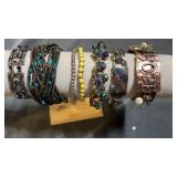 Collection of bracelets