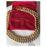 Kenneth Jay Lane Faux Triple Pearls 16"