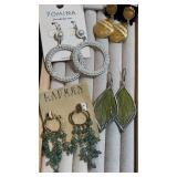 Collection of dangle earrings