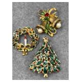 Collection of Holiday pins