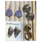 Collection of pierced earrings