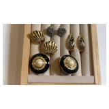 Clip on earrings