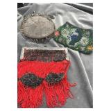 Vintage beaded purses