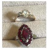 Rings size 4 & 5. Adjustable