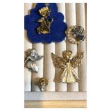Collection of angel pins