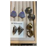 Collection of pierced earrings