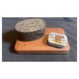 Metal trinket boxes and jewelry Box