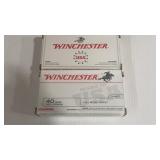 100rd Winchester 40 s&w 165 grain.