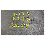Jig Head Spinner Fishing Lures 13pc