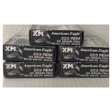 100rds federal 223 55gr