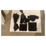 Assortment Of Gun Holsters
