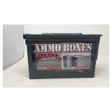 TWO PACK MILITARY STYLE AMMUNITION CANS .30
