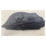 Black outdoor tactical gun holster