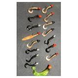 Soft Plastic Grub Jig Lot of 16