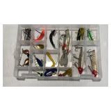 Fishing Tackle Box with Lures