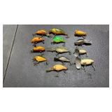 Vintage Crankbait Fishing Lures 13pc