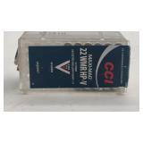 26 rds 30 gr CCI Maxi-MAG 22WMR HP+V