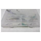 Fishing Tackle Box with Lures