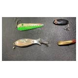 Vintage Fishing Lures Assortment 4pc