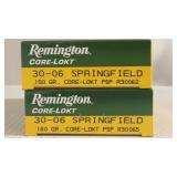 40rds Remington 30-06 180gr Springfield
