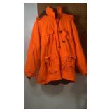 2XL Master sports man orange jacket