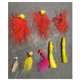 Bucktail Jig Fishing Lures Assortment 8pc