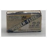 50 rds Federal high velocity power-flite .22 long